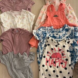 Baby Girl Mixed Outfit Bundle - 3-6 months